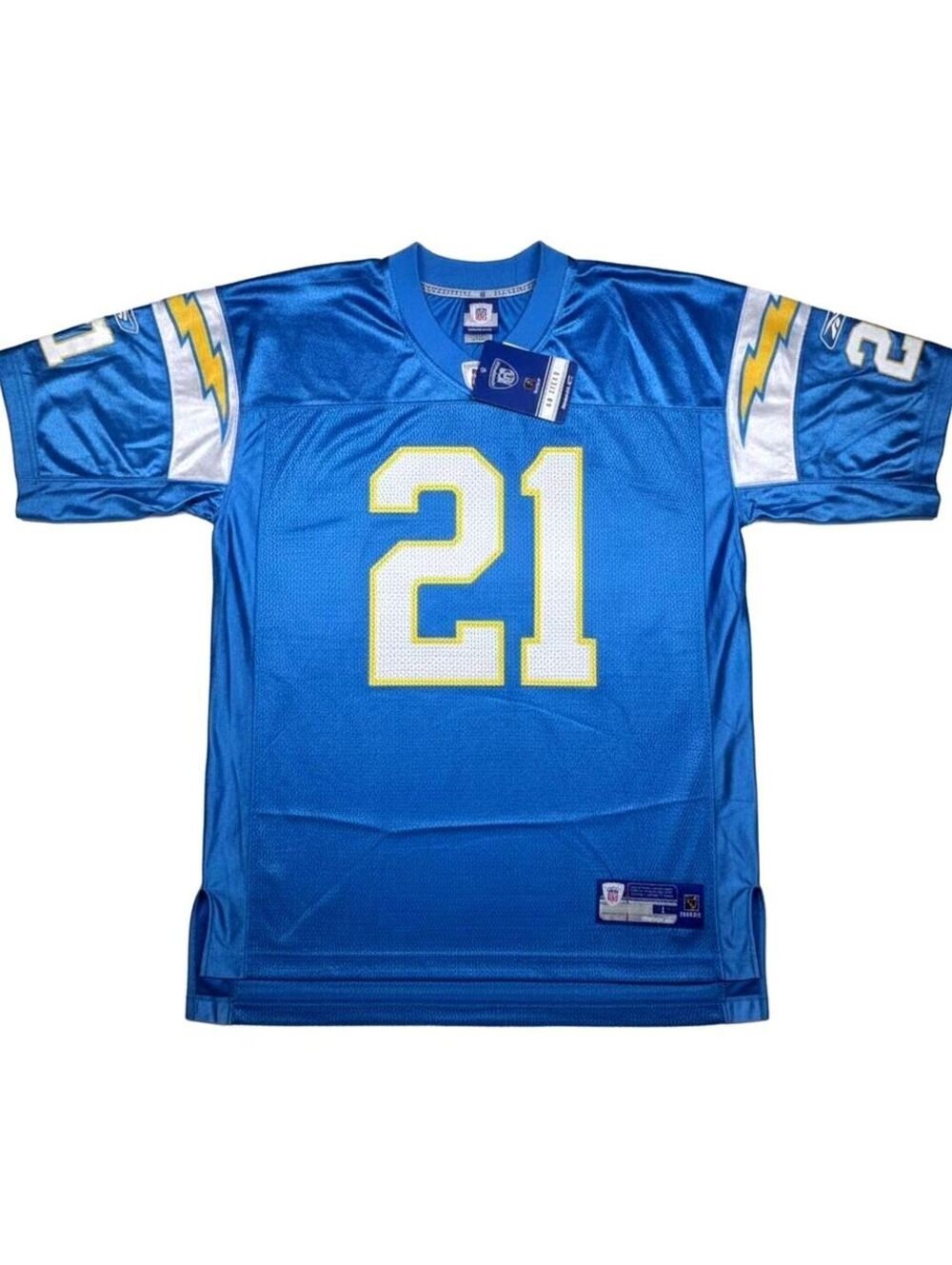 Reebok Vintage NFL San Diego Chargers LaDainian Tomlinson #21 Jersey Large NWT's